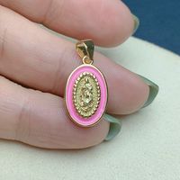 Simple Style Oval Copper Plating Gold Plated Jewelry Accessories main image 6