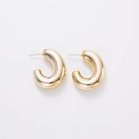 1 Pair Simple Style Geometric Plating Arylic Earrings sku image 5