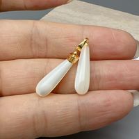Simple Style Solid Color Shell Plating Jewelry Accessories main image 4