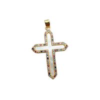 Simple Style Cross Shell Plating Jewelry Accessories main image 2