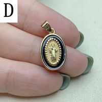 Simple Style Oval Copper Plating Jewelry Accessories sku image 4
