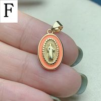 Simple Style Oval Copper Plating Jewelry Accessories sku image 6
