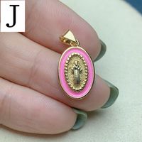 Simple Style Oval Copper Plating Jewelry Accessories sku image 10