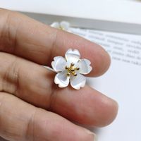 1 Piece Shell Copper Alloy Flower main image 2