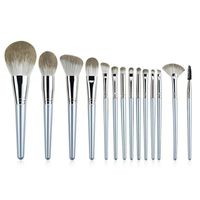 Simple Style Artificial Fiber Plastic Handle Makeup Brushes 1 Set sku image 3