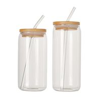 Casual Solid Color Borosilicate Glass Glass Water Bottles 1 Piece main image 3