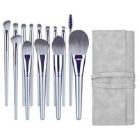 Simple Style Artificial Fiber Plastic Handle Makeup Brushes 1 Set main image 2