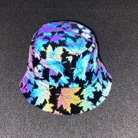 Unisex Hip-hop Retro Streetwear Printing Wide Eaves Bucket Hat sku image 6
