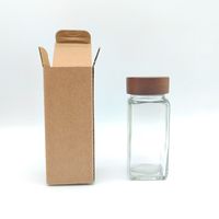 Simple Style Transparent Glass Seasoning Bottle 1 Piece main image 3
