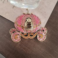 Cute Cartoon Alloy Inlay Rhinestones Unisex Brooches sku image 1