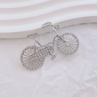 Simple Style Bicycle Alloy Plating Unisex Brooches sku image 2
