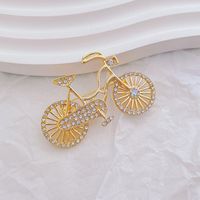 Simple Style Bicycle Alloy Plating Unisex Brooches sku image 1