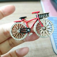 Simple Style Bicycle Alloy Plating Unisex Brooches sku image 4