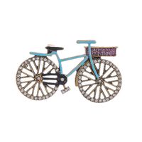 Simple Style Bicycle Alloy Plating Unisex Brooches main image 4