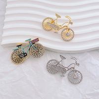 Simple Style Bicycle Alloy Plating Unisex Brooches main image 1