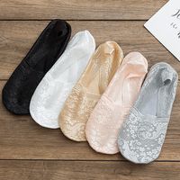 Women's Simple Style Solid Color Cotton Ankle Socks A Pair main image 1
