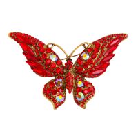 Retro Butterfly Alloy Women's Brooches sku image 2