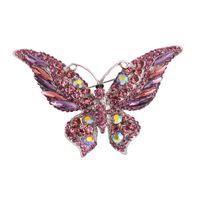 Retro Butterfly Alloy Women's Brooches sku image 3