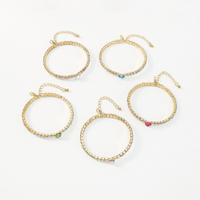 Modern Style Simple Style Heart Shape Rhinestones Alloy Wholesale Bracelets main image 5