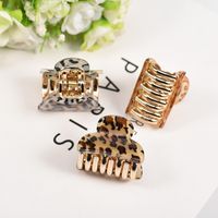 Women's Streetwear Leopard Arylic Carving Hair Claws main image 5
