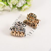 Women's Streetwear Leopard Arylic Carving Hair Claws main image 3
