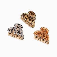 Women's Streetwear Leopard Arylic Carving Hair Claws main image 2