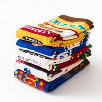 Unisex Casual Streetwear Cartoon Nylon Cotton Jacquard Crew Socks A Pair main image 4