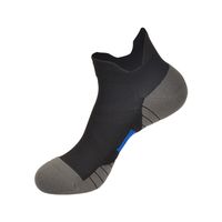 Männer Sport Farbblock Polyester Ankle Socken Ein Paar sku image 2