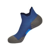 Männer Sport Farbblock Polyester Ankle Socken Ein Paar sku image 3