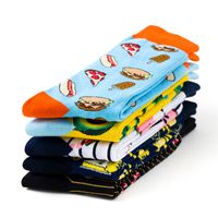 Unisex Casual Streetwear Fruit Nylon Cotton Crew Socks A Pair main image 2