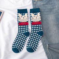 Unisex Strassenmode Karikatur Baumwolle Crew Socken Ein Paar sku image 1