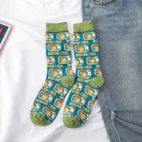 Unisex Strassenmode Karikatur Baumwolle Crew Socken Ein Paar sku image 3