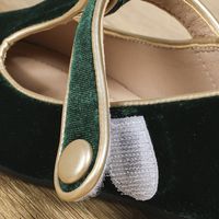 Girl's Vintage Style Solid Color Round Toe Flats main image 2