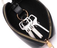 Unisex Solid Color Pu Leather Zipper Coin Purse main image 4