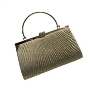 Women's Polyester Solid Color Classic Style Square Lock Clasp Evening Bag main image 2