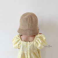 Kid's Unisex Simple Style Stripe Bucket Hat main image 4