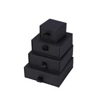Simple Style Solid Color Paper Flannel Jewelry Boxes main image 2