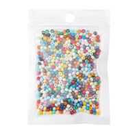 1 Set Glass Solid Color Polished Beads main image 4