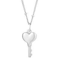 Titanium Steel 18K Gold Plated Simple Style Inlay Heart Shape Resin Pendant Necklace sku image 9