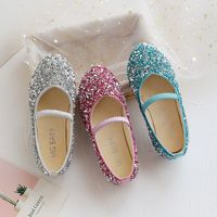 Girl's Vintage Style Solid Color Point Toe Casual Shoes main image 5