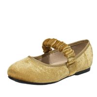 Girl's Vintage Style Solid Color Round Toe Flats main image 3
