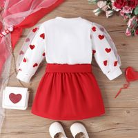 Simple Style Printing Cotton Girls Clothing Sets main image 3