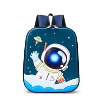 Unisex Nylon Human Cartoon Unicorn Cute Square Zipper Fashion Backpack sku image 7