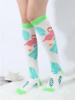 Unisex Casual Classic Style Letter Cotton Crew Socks A Pair main image 7