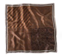 Women's Elegant Geometric Mulberry Silk Silk Scarf sku image 3
