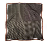 Women's Elegant Geometric Mulberry Silk Silk Scarf sku image 1