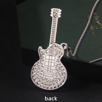 Hip-Hop Guitar 201 Stainless Steel Zinc Alloy Unisex Sweater Chain main image 5