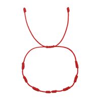 Simple Style Solid Color Rope Handmade Women's Bracelets sku image 1