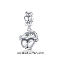 1 Piece Ig Style Elegant Hand Heart Shape Sterling Silver Plating Valentine's Day Jewelry Accessories main image 2