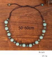 Ethnic Style Geometric Arylic Rope Handmade Women's Bracelets Necklace main image 2